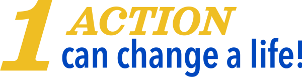 1 action can change a life logo for lynchburg marketing campaign horizon behavioral health